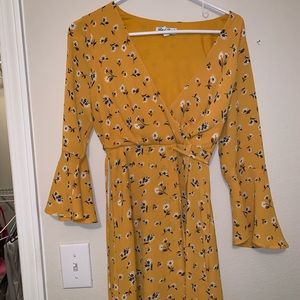 Yellow dress